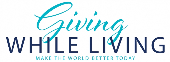 Giving While Living logo
